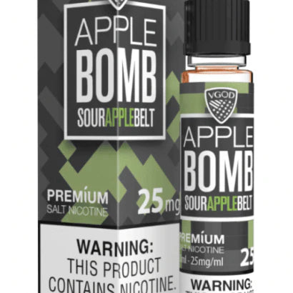 Vgod Apple Bomb 30ml Nic Salt Non Ice