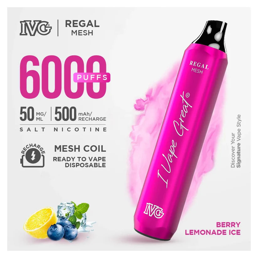IVG Regal Mint 6000 Puffs 50mg