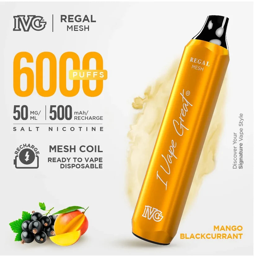 IVG Regal Mint 6000 Puffs 50mg
