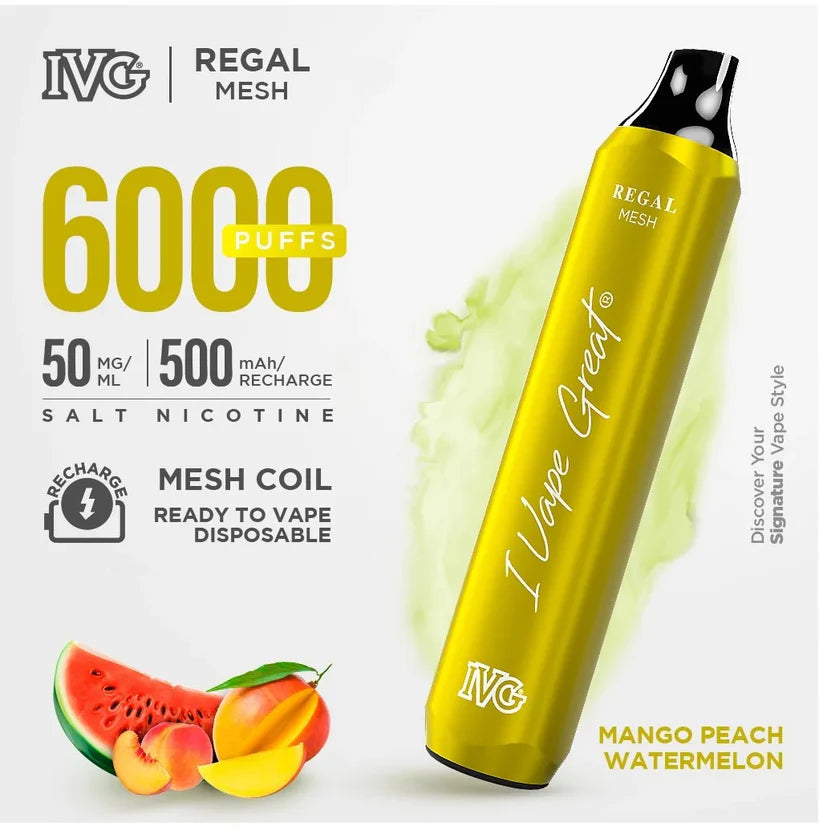 IVG Regal Mint 6000 Puffs 50mg