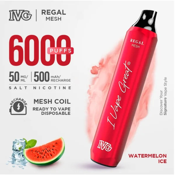IVG Regal Mint 6000 Puffs 50mg